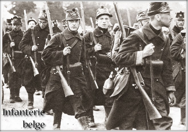 Belgische infanterie 1914