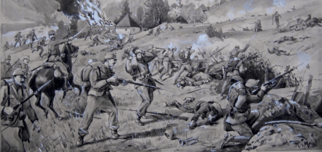 von Meissl - slag om de Drina