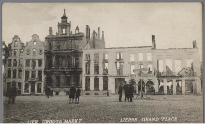 Lier Grote Markt 1914