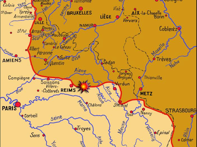 EersteSlagChampagne1914