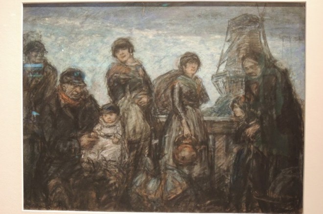 EugeenVanMieghem_VluchtelingenBijMolen