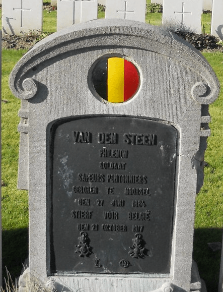 dood van Philemon Van den&nbsp;Steen