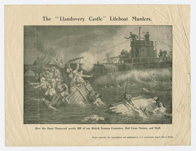 LlandoveryCastleWilkinson,_G.W.,_print_(art),_27_June_1918